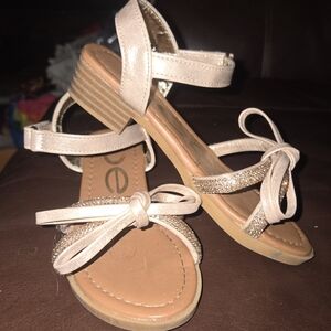 Elegant Beige Strappy Sandals